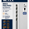 Broca para concreto widia 6mm
