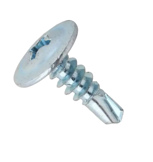 Tornillo Cabeza Lenteja Punta Fina 8x1/2 Zincado – Bolsa 100