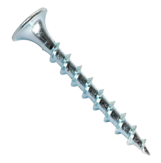 Tornillo CRS Punta Fina 6x1 para Volcanita y Madera – Bolsa 100 unidades