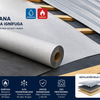 Membrana Hidrófuga 30 m² - Rollo Impermeable para Techo y Muro
