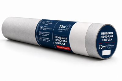 Membrana Hidrófuga 30 m² - Rollo Impermeable para Techo y Muro