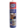 Silicona acetica Baño y Cocina 290 ml Blanco-Transparente