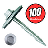 Tornillo para policarbonato hexagonal con golilla ancha 12x1 1/2 Ferreconce